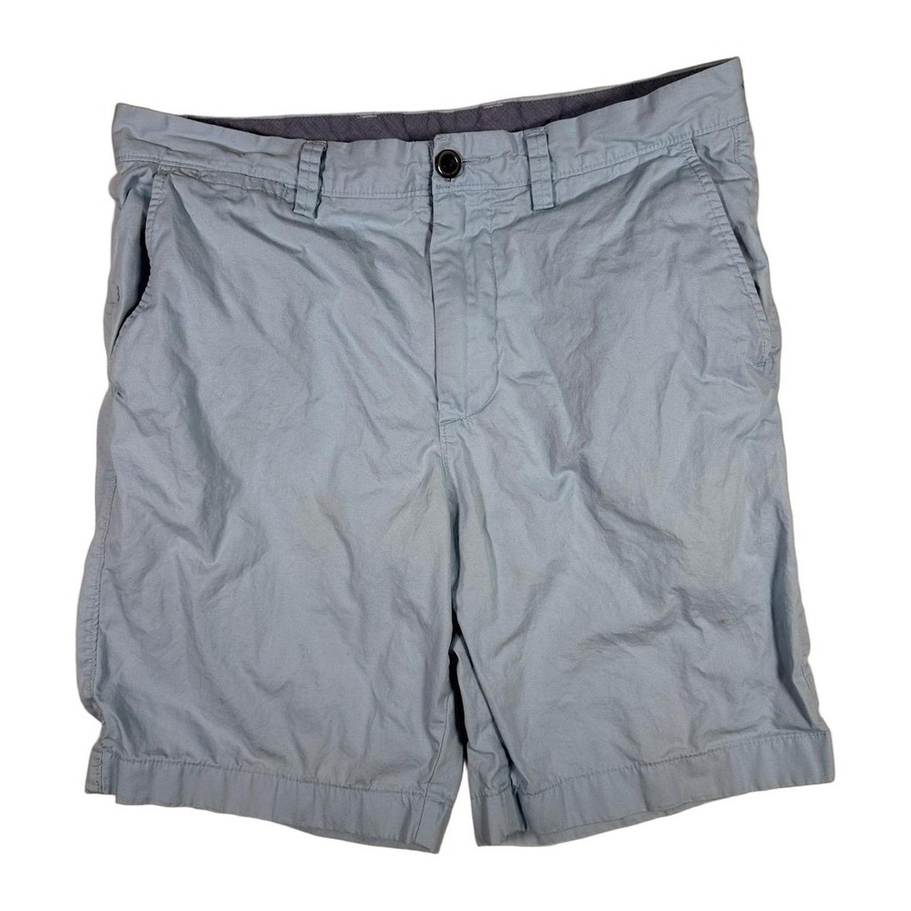 J. Crew Men's Light Blue‎ Club Shorts Cotton Blend Size 33W